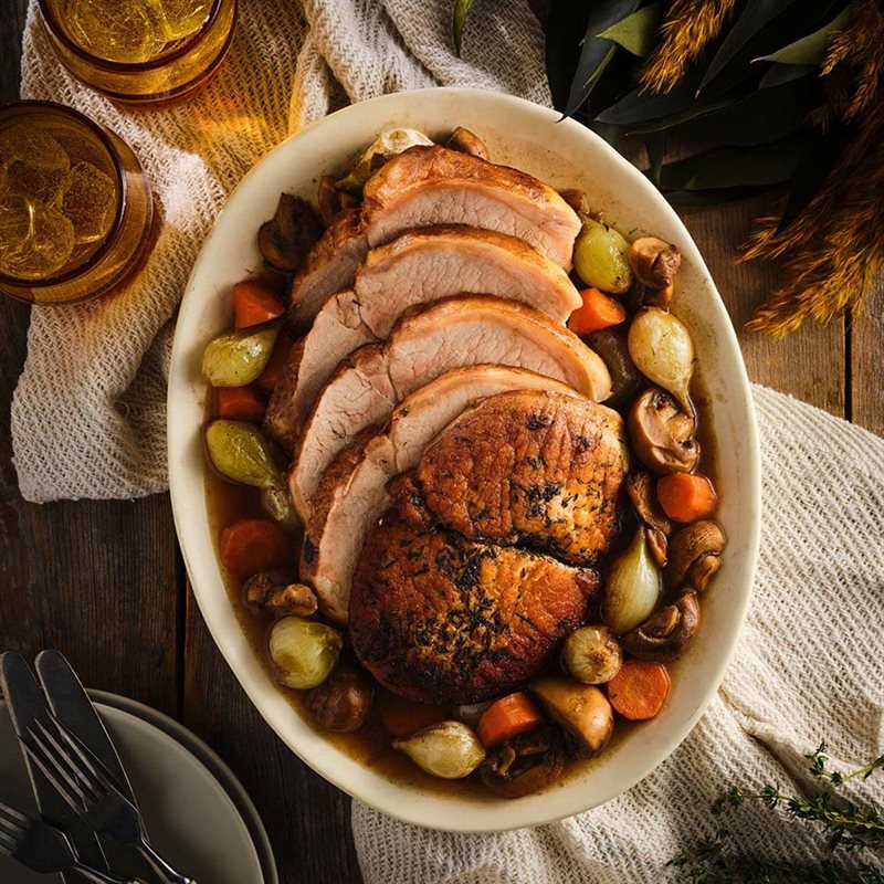 Stovetop Pinot Pork Roast