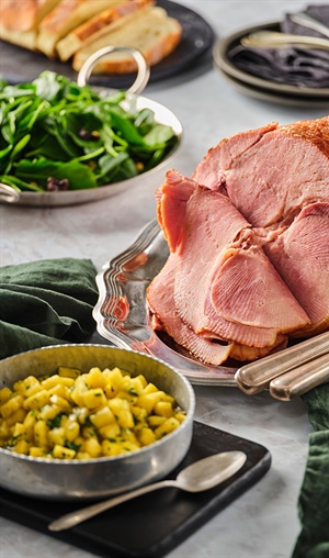Brown Sugar Glazed Ham