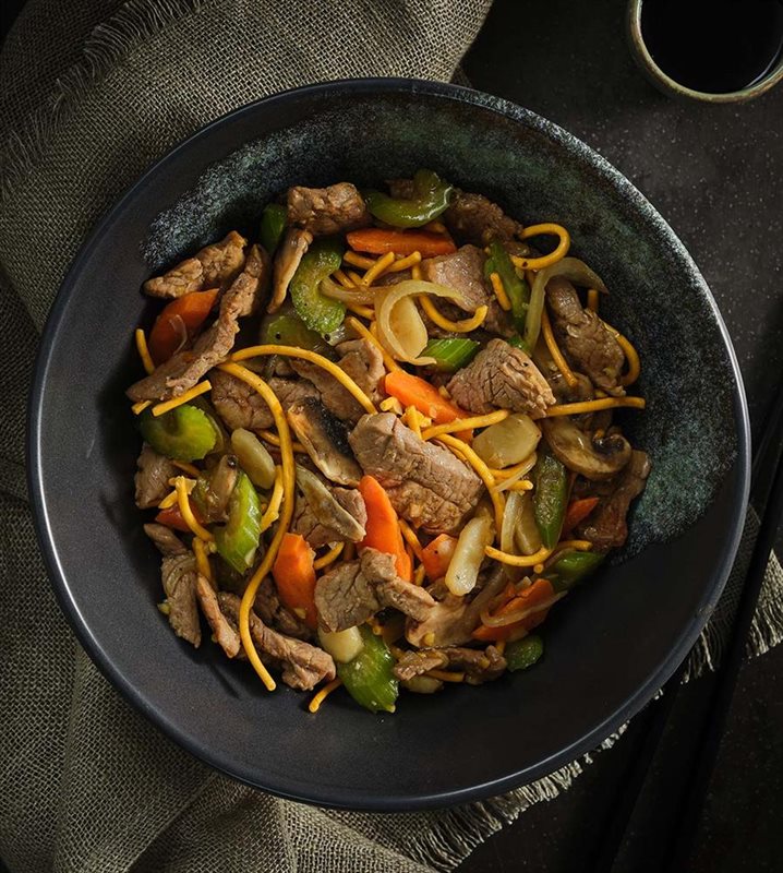 Easy Pork Chow Mein