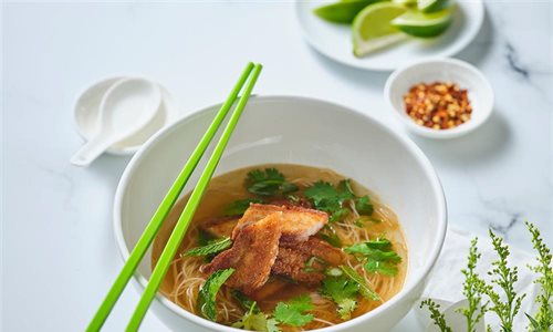 Pork Belly Quick Faux Pho