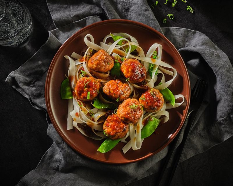 Spicy Asian Meatballs
