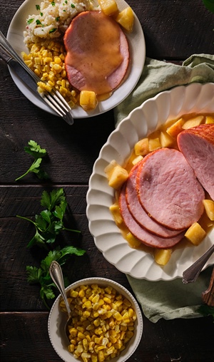 Holiday Apple Cider Ham