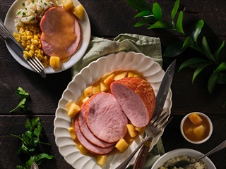 Holiday Apple Cider Ham