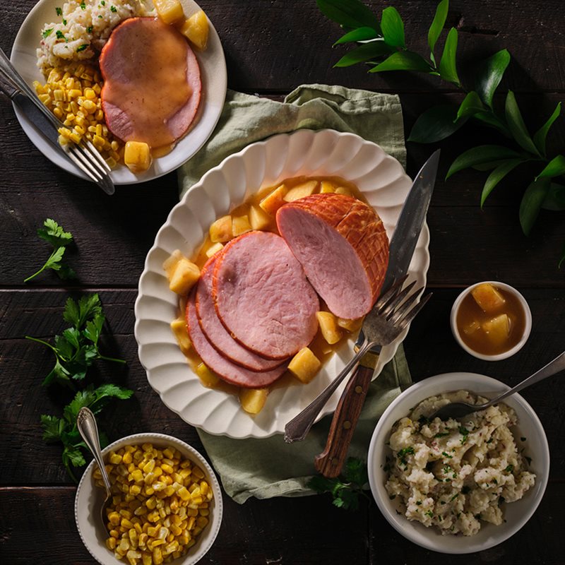 Holiday Apple Cider Ham
