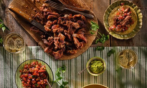 Homemade Street-Style Carnitas (Crispy Pork Tacos in Oven)