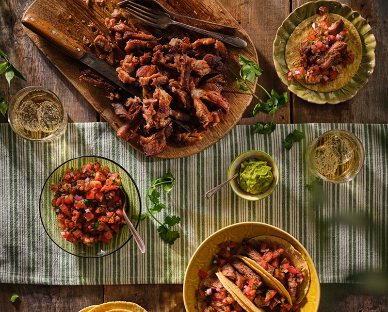 Homemade Street-Style Carnitas (Crispy Pork Tacos in Oven)