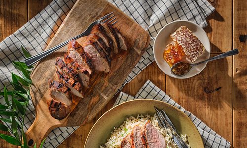 Honey Soy Grilled Pork Tenderloin