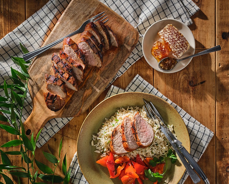 Honey Soy Grilled Pork Tenderloin