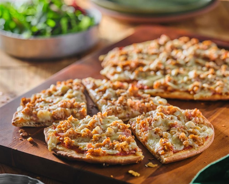 Easy Sausage Flatbread