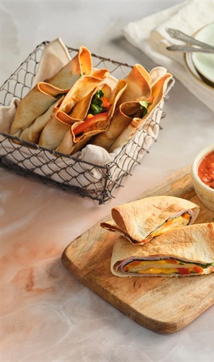 Homemade Ham & Cheese Pockets (Air Fryer)