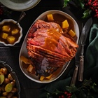Easy Christmas Glazed Ham