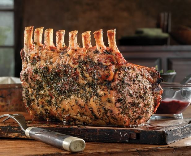 Herb Roasted Rack of Pork