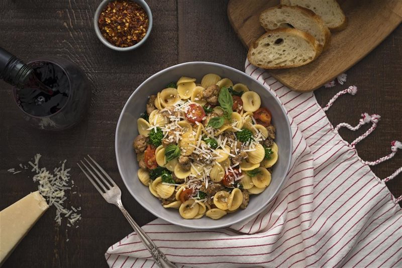 Pork Sausage Orecchiette