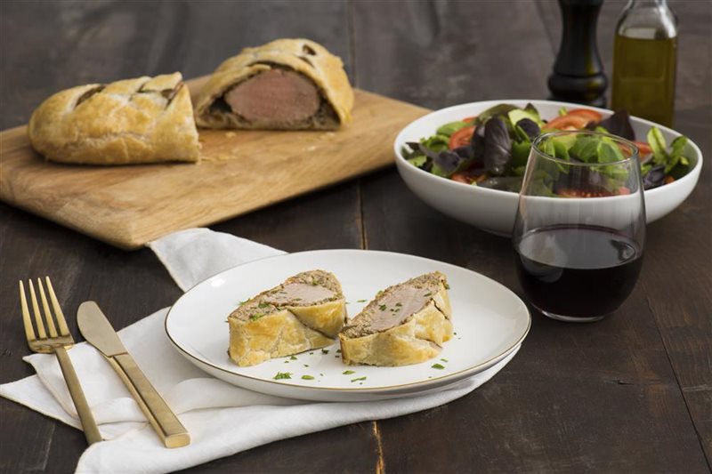 Pork Balsamic Mushroom Wellington