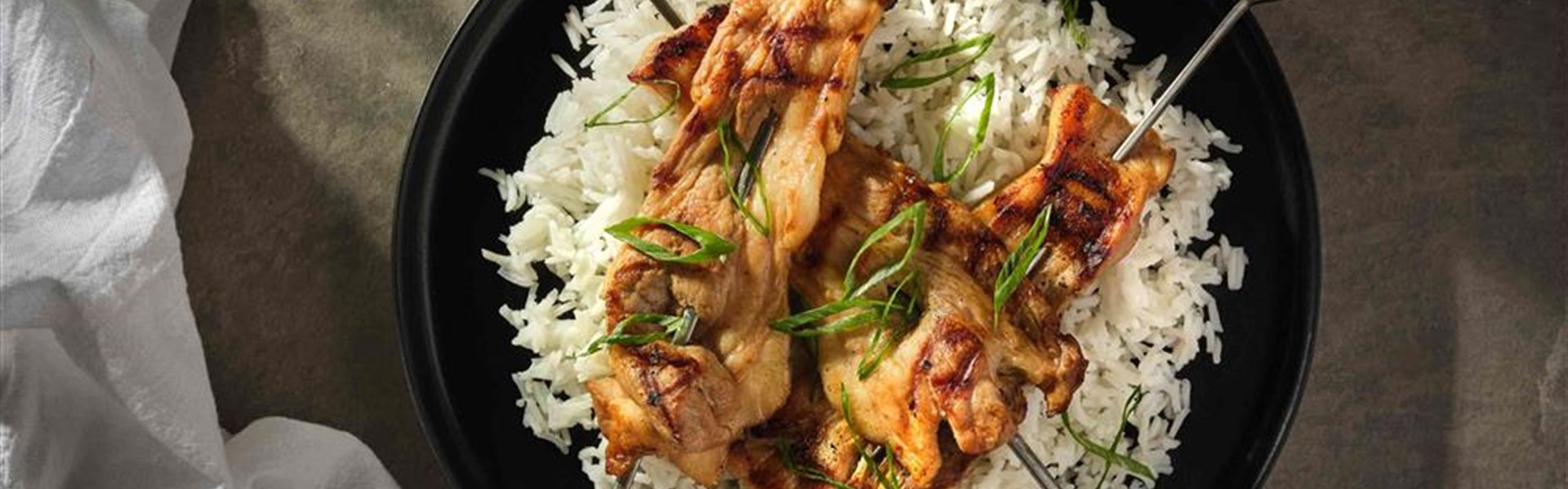 Grilled Pork Belly Skewers