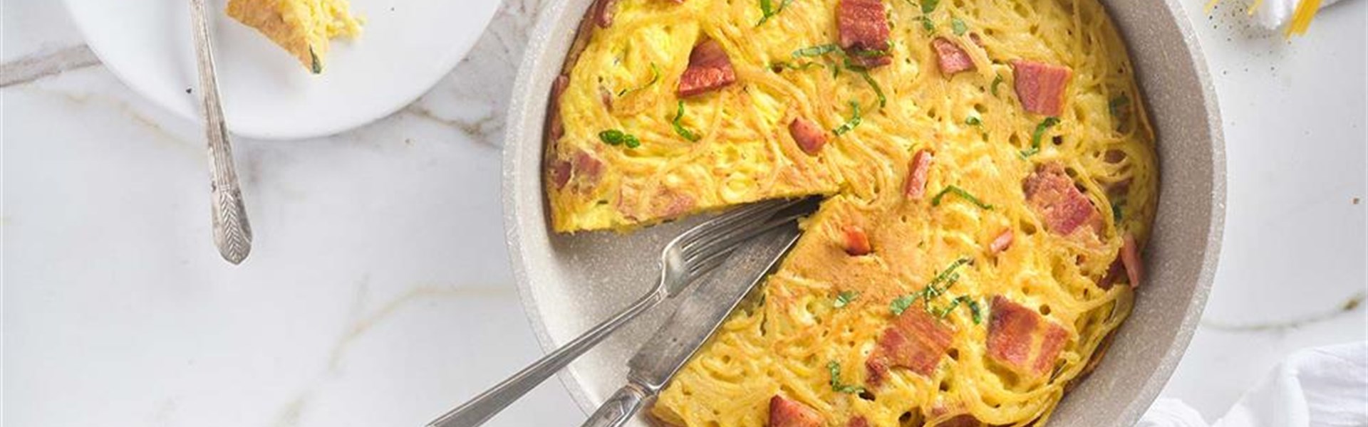 Bacon Carbonara Frittata