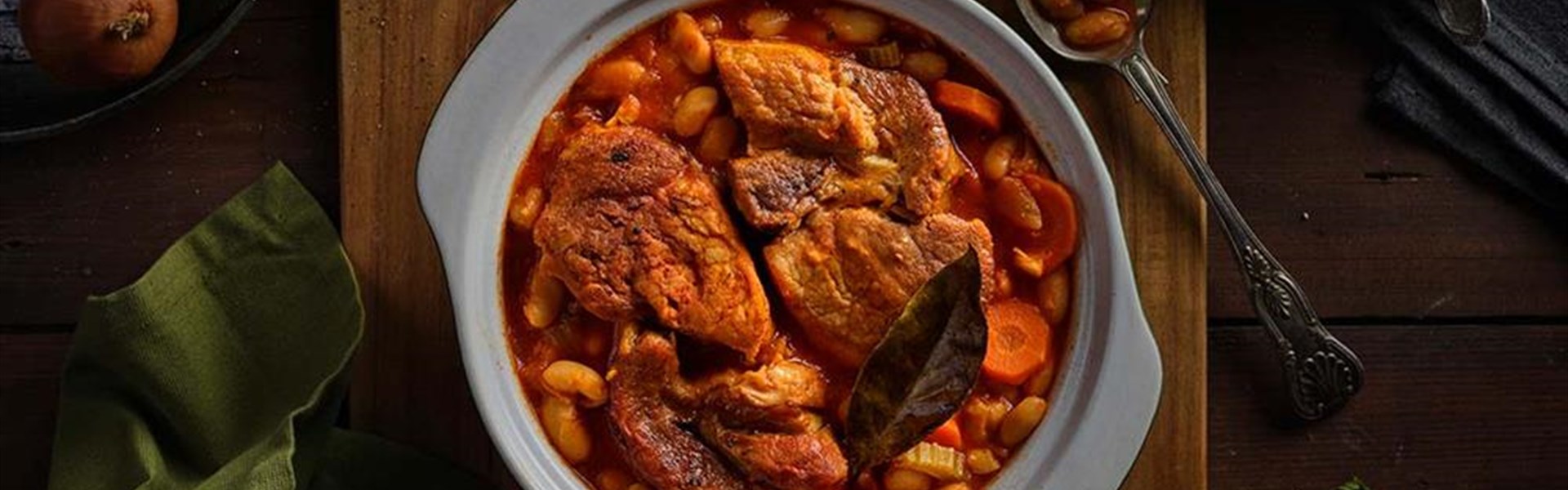 Pork Roast Cassoulet
