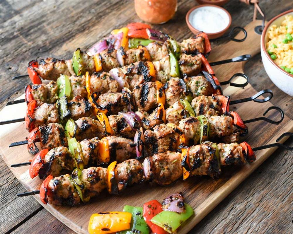 Pork Tenderloin Pork Souvlaki Kebabs Greek Kabobs Pork Online